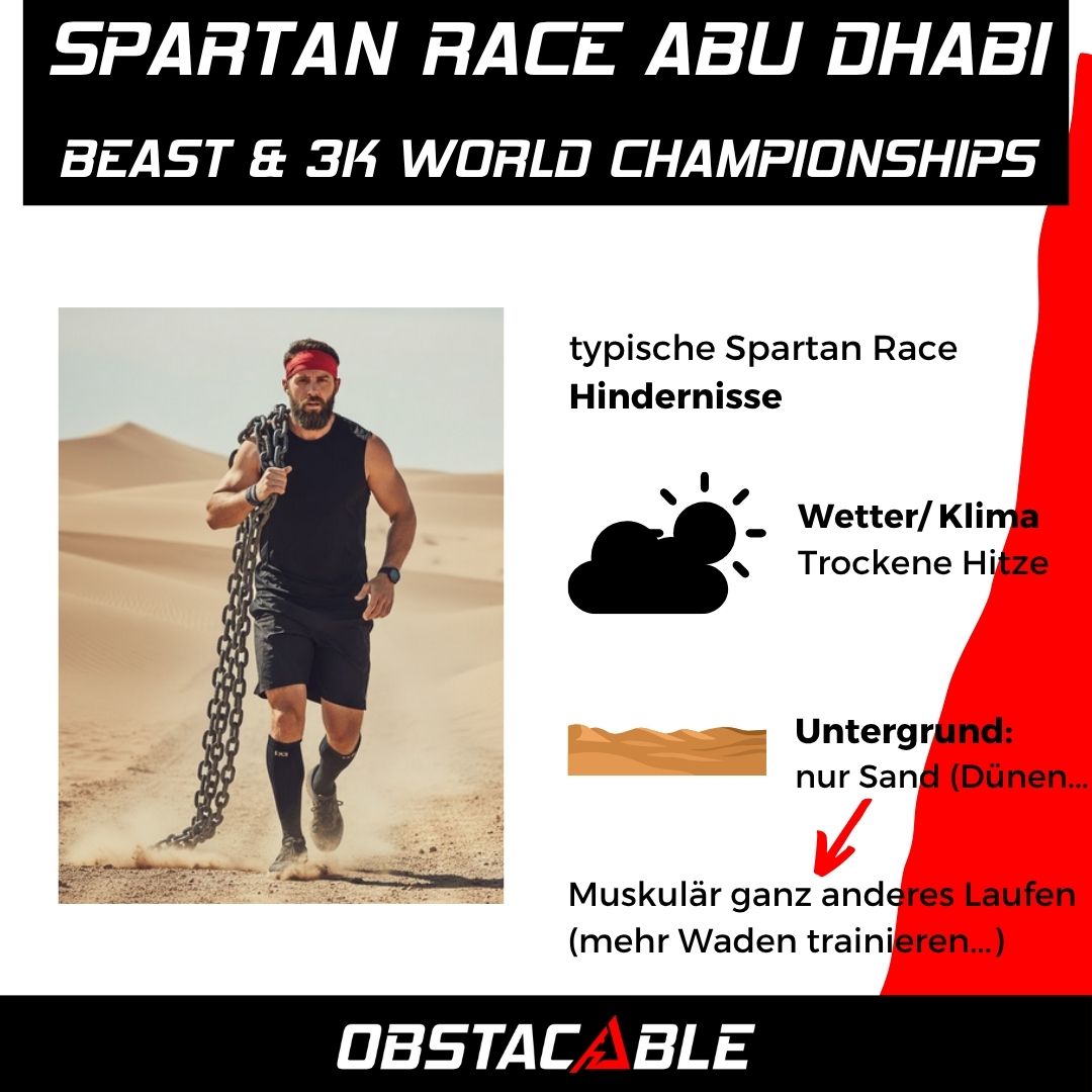 🏃‍♂️ Tipps für die Spartan Race World Championships in Abu Dhabi! 🌍💪