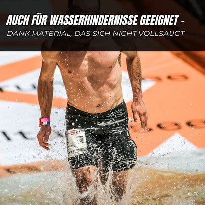 Obstacable OCR Shorts im Wasser – leichtes, schnelltrocknendes Material ideal für Spartan Race &amp; XLETIX