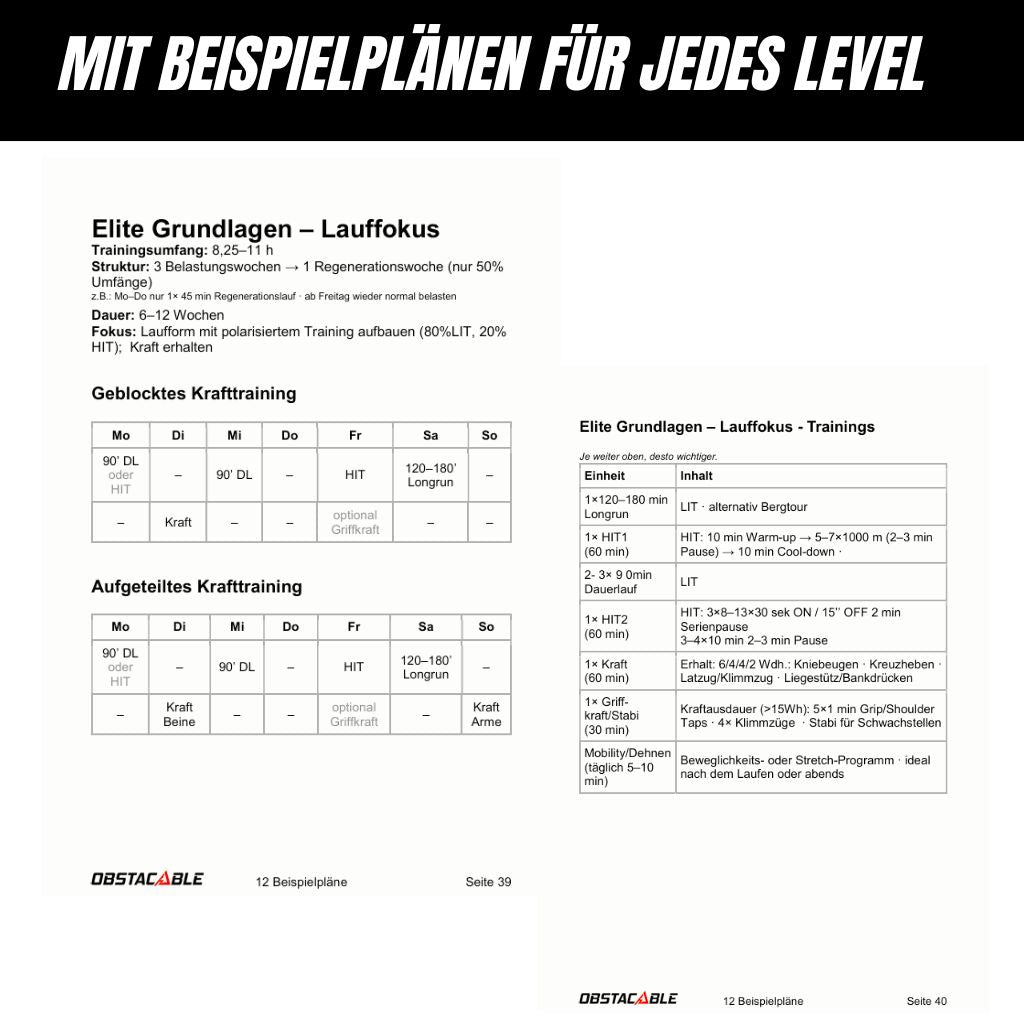 Trainingsbuch für OCR