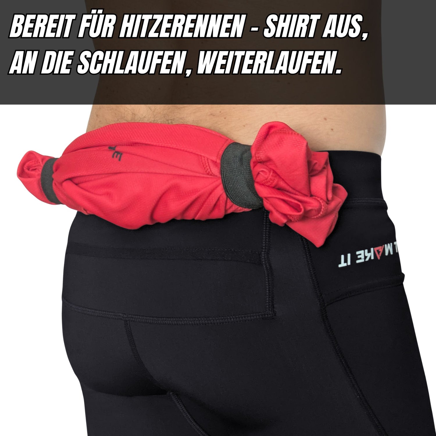 OCR Shorts mit Schlaufen – Shirt transportieren bei Hitze &amp; im Rennen flexibel reagieren